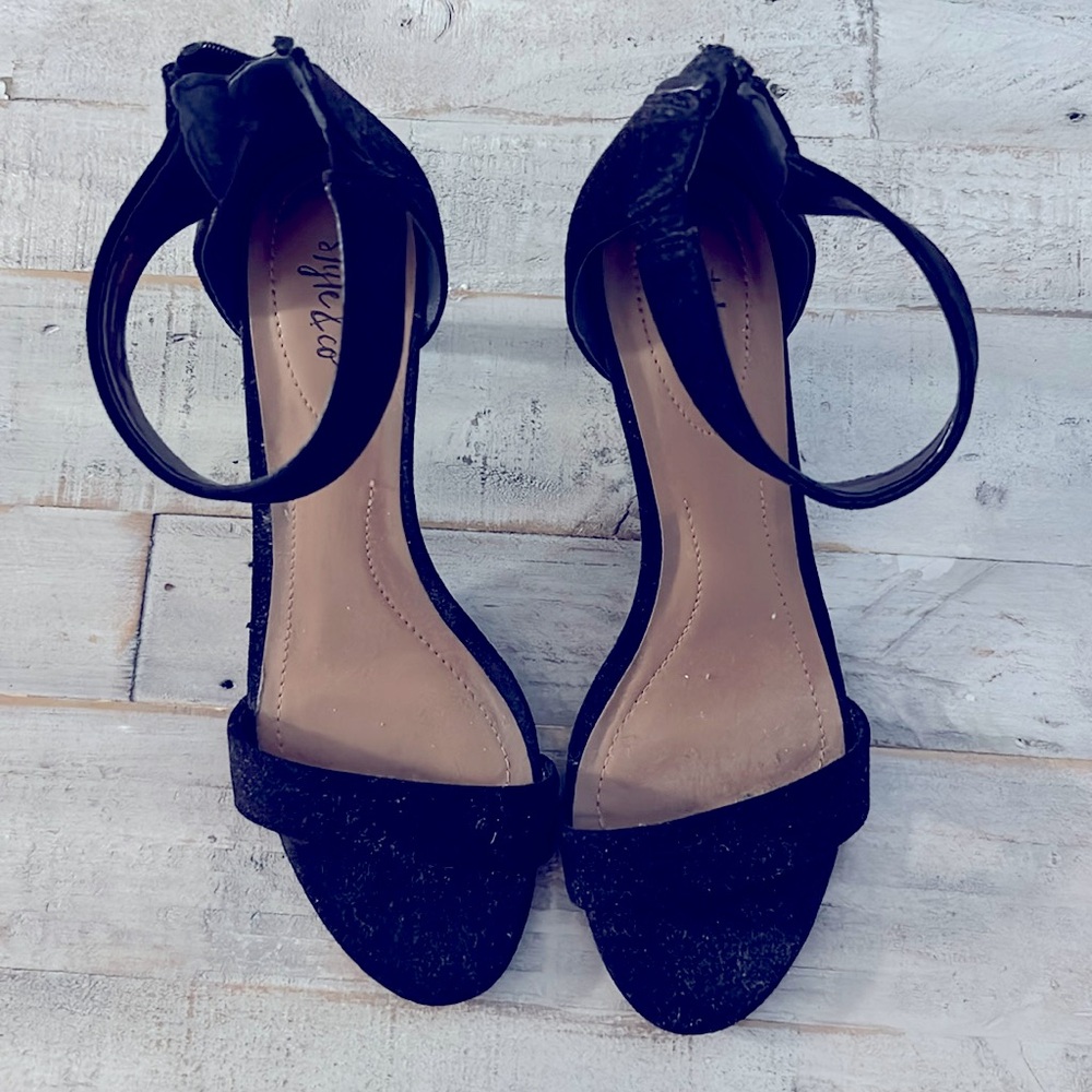 Suede shoes